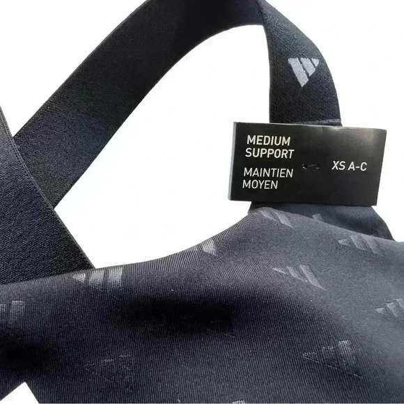 Adidas Women's Powerreact Medium Support Techfit Bra•Size XS A-C•NWT• - Picture 6 of 9